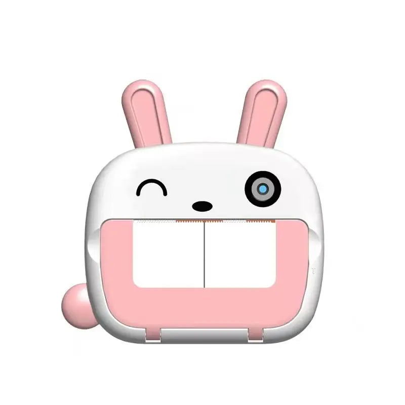 HKM-149715 Mini Cartoon Rabbit Instant Digital Print Camera with Wi-Fi for Kids Age 6+