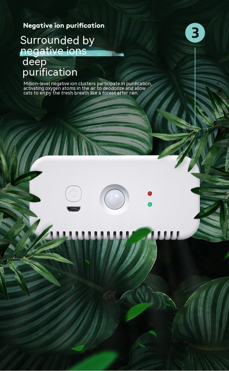 HKM-149779 Elegant White Pet Deodorizer Air Purifier for Effective Odor Removal