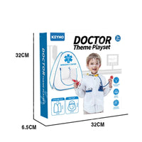 HKM-149779 Pretend Play Doctor Tent for Kids - Educational Children's Playhouse for Ages 2-7