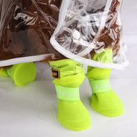HKM-149843 Waterproof Non-Slip Silicone Dog Shoes for All-Weather Protection
