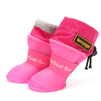 HKM-149843 Waterproof Non-Slip Silicone Dog Shoes for All-Weather Protection