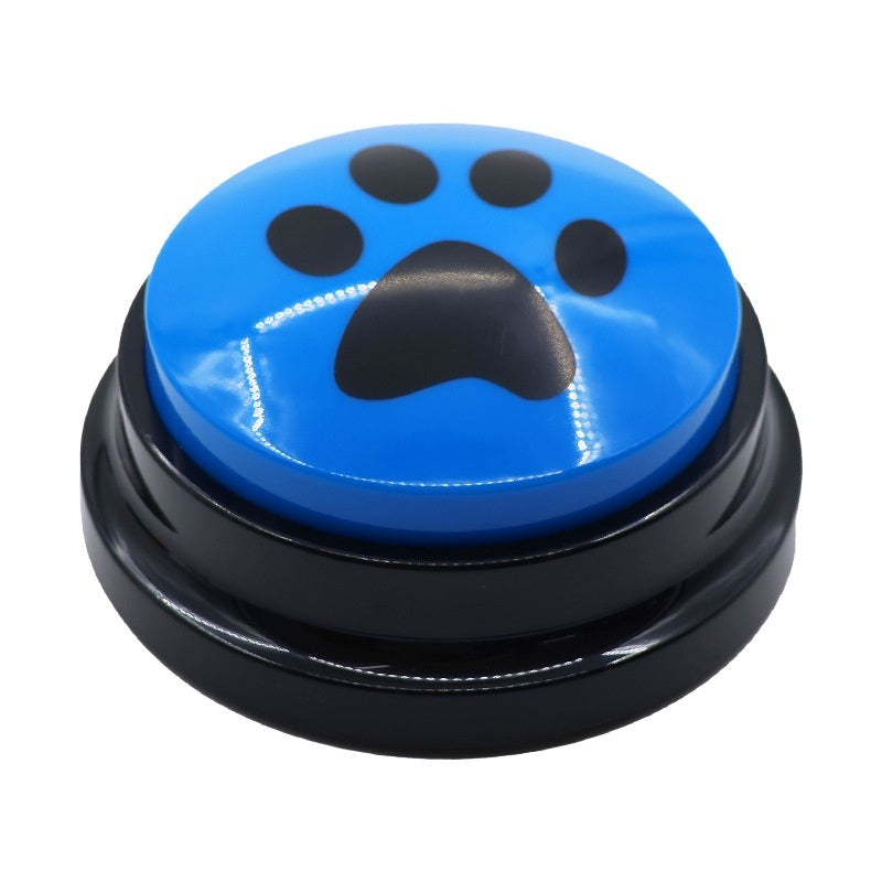 HKM-149907 Pet Button Speaker Plush Sound Box with 30-Second Recording - Multi-Color Options Available