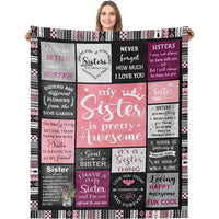 HKM-149971 Super Soft Flannel Blanket - Multiple Sizes, All-Season Design in Polyester Fiber