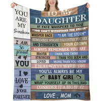 HKM-149971 Super Soft Flannel Blanket - Multiple Sizes, All-Season Design in Polyester Fiber