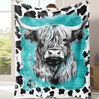 HKM-149971 Super Soft Flannel Blanket - Multiple Sizes, All-Season Design in Polyester Fiber