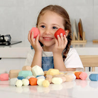HKM-149971 Wooden Rainbow Stacking Blocks - 36pcs Educational Toy for Kids, Enhances Hand-Eye Coordination and Creativity