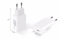 HKM-150035 5V 1000mA European Standard USB Power Charger for Tablets, LED Displays, and Small Electronics