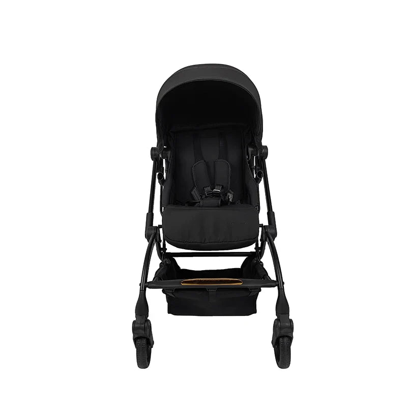 KTX-150163 Portable 2-in-1 Baby Trolley Pram with Five-Point Safety Belt for Newborns