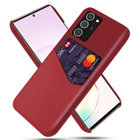 HKM-150227 Stylish Protective Leather Case with Cloth Pattern for Samsung Models