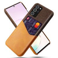 HKM-150227 Stylish Protective Leather Case with Cloth Pattern for Samsung Models