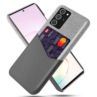 HKM-150227 Stylish Protective Leather Case with Cloth Pattern for Samsung Models
