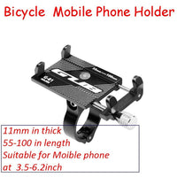 HKM-150355 Adjustable 360° Bicycle Phone Holder for 3.5 to 6.2-Inch Devices with Secure Aluminum Alloy Grip