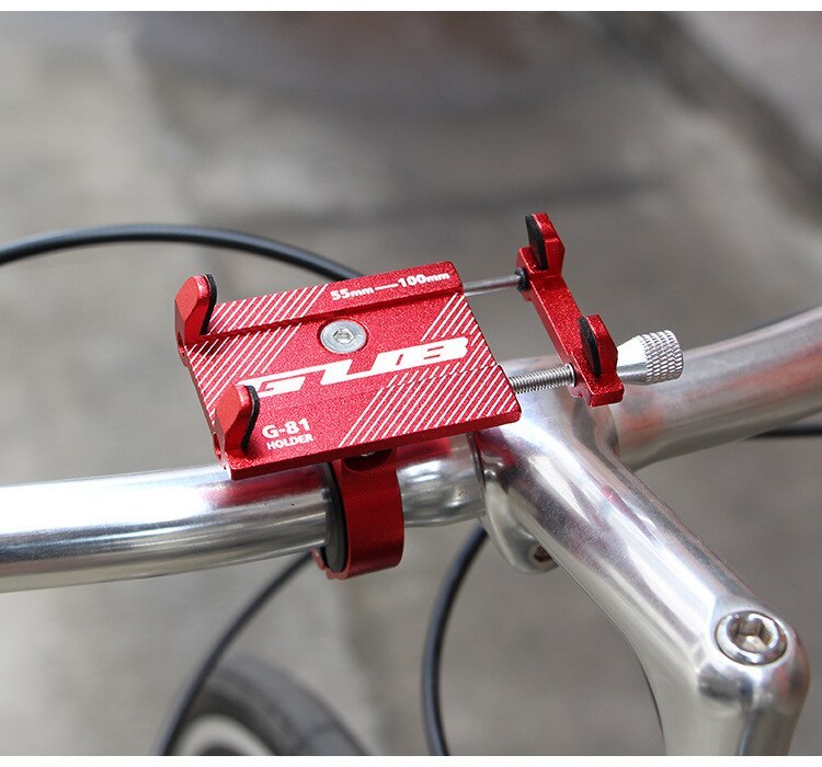 HKM-150355 Adjustable 360° Bicycle Phone Holder for 3.5 to 6.2-Inch Devices with Secure Aluminum Alloy Grip