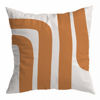 HKM-150355 Nordic Abstract Geometric Throw Pillow Cover in Peach Skin - 45x45CM