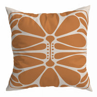 HKM-150355 Nordic Abstract Geometric Throw Pillow Cover in Peach Skin - 45x45CM