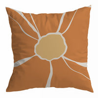 HKM-150355 Nordic Abstract Geometric Throw Pillow Cover in Peach Skin - 45x45CM