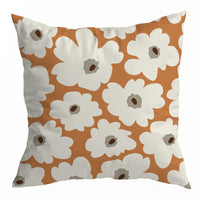 HKM-150355 Nordic Abstract Geometric Throw Pillow Cover in Peach Skin - 45x45CM
