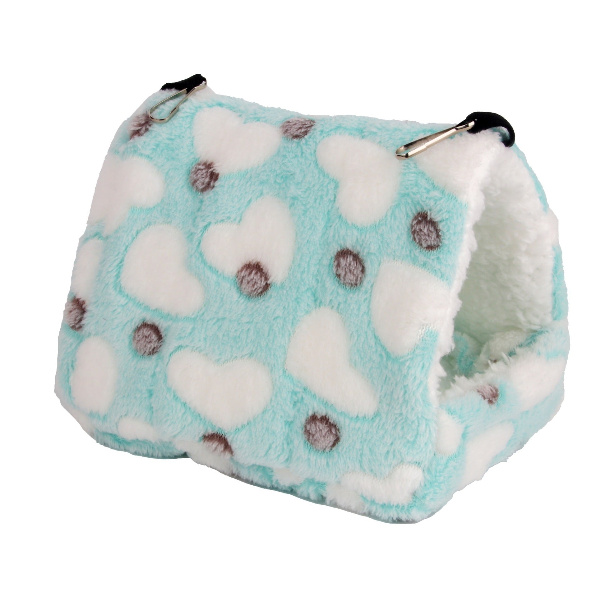 HKM-150419 Cozy Flannel Pet Nest for Hamsters, Hedgehogs, Sugar Gliders and Small Animals - Warm Winter Sleeping Bag