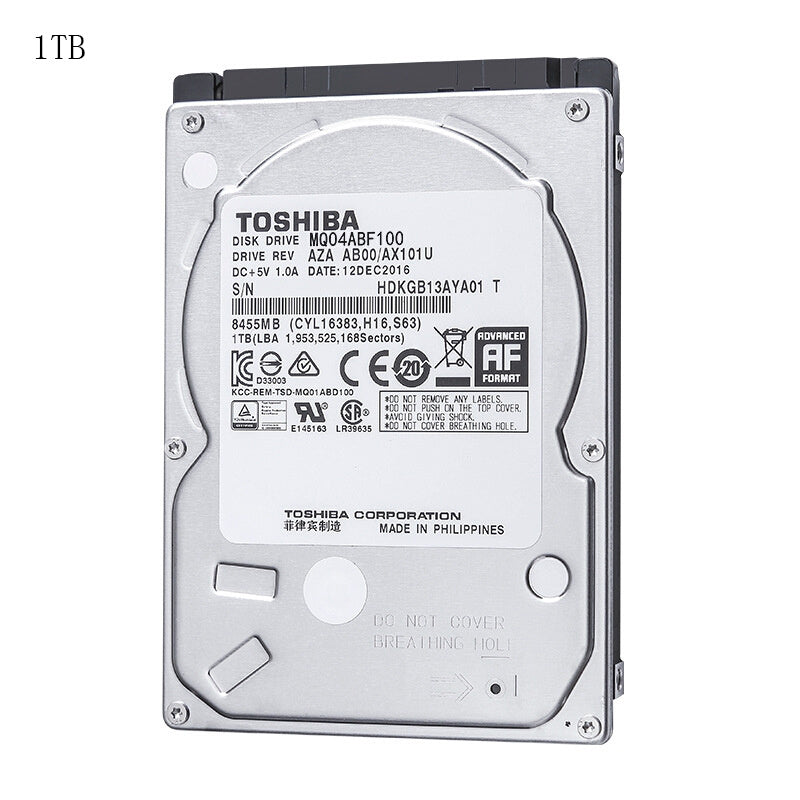 HKM-150483 2.5-Inch SATA Hard Drive for Notebooks and Monitoring - 500GB, 1TB, 2TB Options
