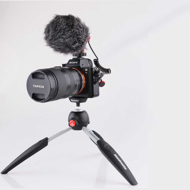 HKM-150483 Portable Tripod with Ball Head for Mobile Phones, Compatible with iPhone Models, Aluminum Alloy Construction