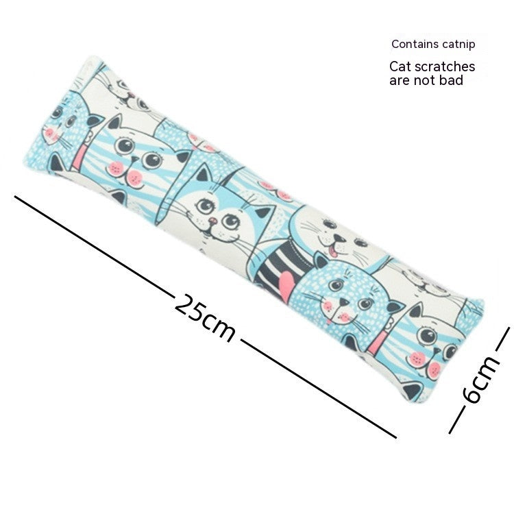 HKM-150739 Creative Catnip Pillow Cat Teaser Toy Cat Pillow Pet Supplies Bite Grinding Claw Cross-border Amazon Hot