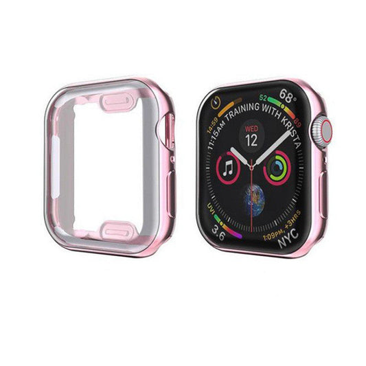 HKM-150803 TPU Protective Case for Watch - Fits 38mm, 40mm, 42mm, 44mm - Multiple Colors Available