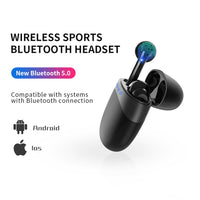 HKM-151187 Wireless Bluetooth Headset with Stereo Sound and Multi-Point Connectivity