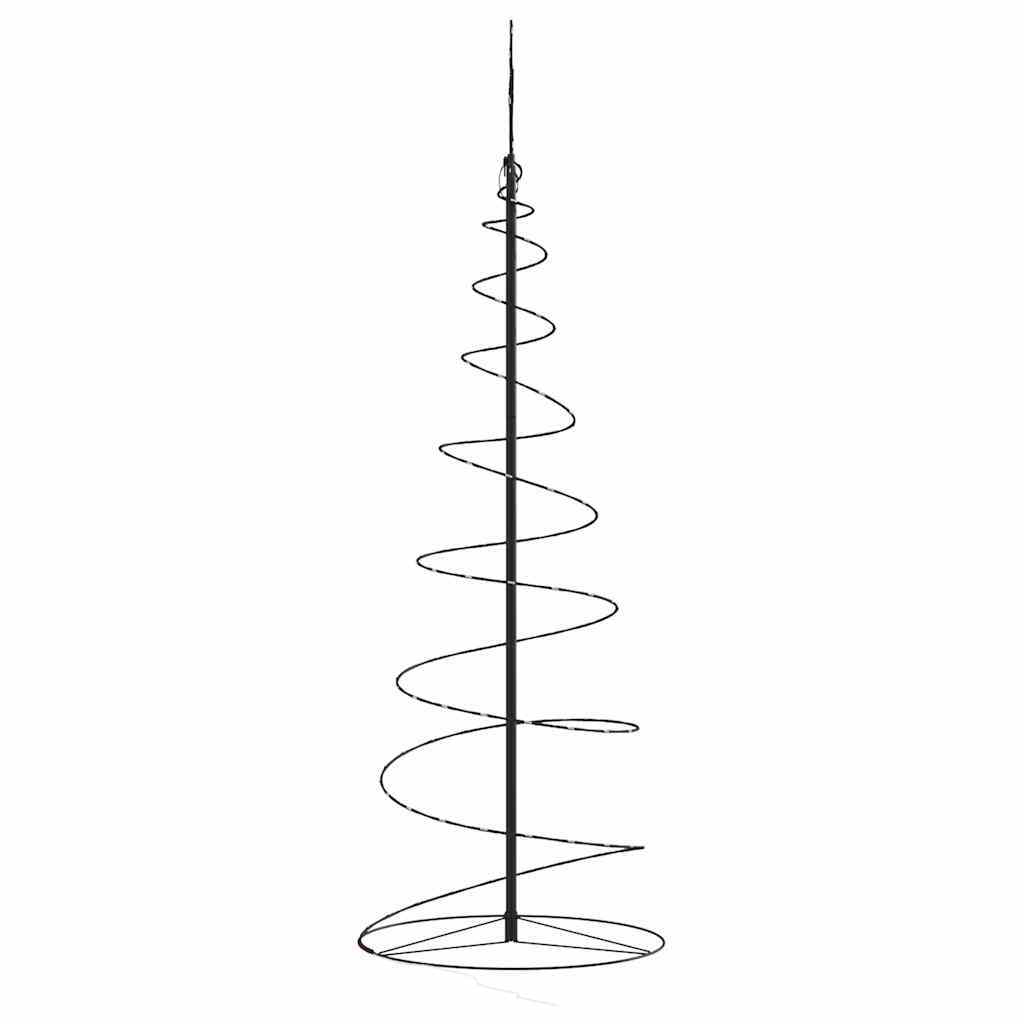 HKM-151251 LED Christmas Tree with 100 Warm White Lights, 150 cm Height, 8 Lighting Effects