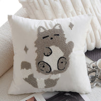 HKM-151251 Nordic Style Cartoon Cat Pillow Covers in Various Sizes and Colors