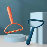 HKM-151443 Dual-Sided Lint Roller Remover for Clothes - Portable Fabric Shaver for Pet Hair and Lint Cleanup