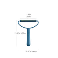 HKM-151443 Dual-Sided Lint Roller Remover for Clothes - Portable Fabric Shaver for Pet Hair and Lint Cleanup