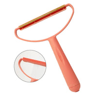 HKM-151443 Dual-Sided Lint Roller Remover for Clothes - Portable Fabric Shaver for Pet Hair and Lint Cleanup