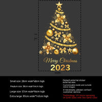 HKM-151571 Bohemian PVC Wall Stickers - Decorative Flame Retardant for Christmas Garland Decor