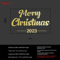 HKM-151571 Bohemian PVC Wall Stickers - Decorative Flame Retardant for Christmas Garland Decor