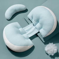 HKM-151571 Pregnancy Support Pillow with Waist Pad and Auxiliary Pillow - Modern Style, Multiple Colors