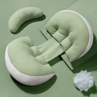HKM-151571 Pregnancy Support Pillow with Waist Pad and Auxiliary Pillow - Modern Style, Multiple Colors