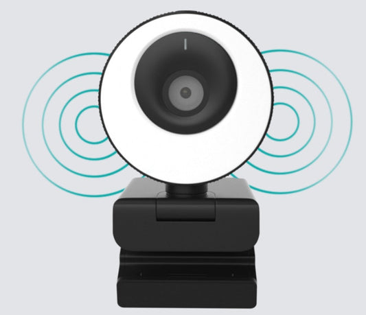 HKM-151635 1080P USB Camera with Built-in Microphone and Night Vision for Desktop and Notebook Use