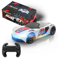 HKM-151699 Spray Drift Remote Control Car - Stunt RC Vehicle for Kids, Ready-to-Use, Indoor/Outdoor Fun, 2.4G Control