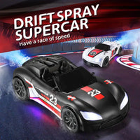 HKM-151699 Spray Drift Remote Control Car - Stunt RC Vehicle for Kids, Ready-to-Use, Indoor/Outdoor Fun, 2.4G Control