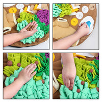 HKM-151827 Slow Food Puzzle For Dogs To Relieve Stress And Sniff Pad