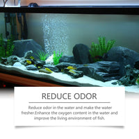 HKM-151955 Aquarium Water Quality Clarifying Agent - 100ml Decontamination Cleaner for Freshwater and Saltwater Tanks