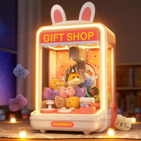 HKM-151955 Mini Electric Claw Machine for Kids - Candy Vending Grabber with Lights and Sounds