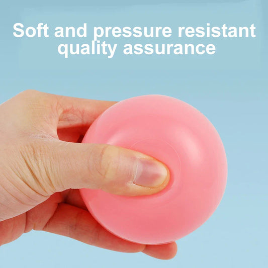 KTX-152531 Indoor Colorful Inflatable Ball Pit Set - Phthalate Free Elastic Ocean Balls for All Ages