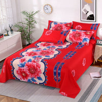 HKM-152595 Universal Thickened Skin-Friendly Bed Sheet Set - Available in Multiple Sizes for All Seasons