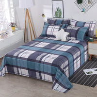 HKM-152595 Universal Thickened Skin-Friendly Bed Sheet Set - Available in Multiple Sizes for All Seasons