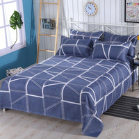 HKM-152595 Universal Thickened Skin-Friendly Bed Sheet Set - Available in Multiple Sizes for All Seasons
