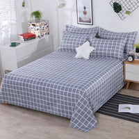 HKM-152595 Universal Thickened Skin-Friendly Bed Sheet Set - Available in Multiple Sizes for All Seasons