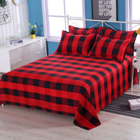 HKM-152595 Universal Thickened Skin-Friendly Bed Sheet Set - Available in Multiple Sizes for All Seasons