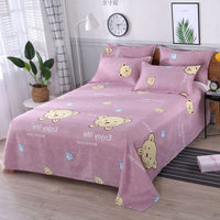 HKM-152595 Universal Thickened Skin-Friendly Bed Sheet Set - Available in Multiple Sizes for All Seasons