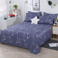 HKM-152595 Universal Thickened Skin-Friendly Bed Sheet Set - Available in Multiple Sizes for All Seasons